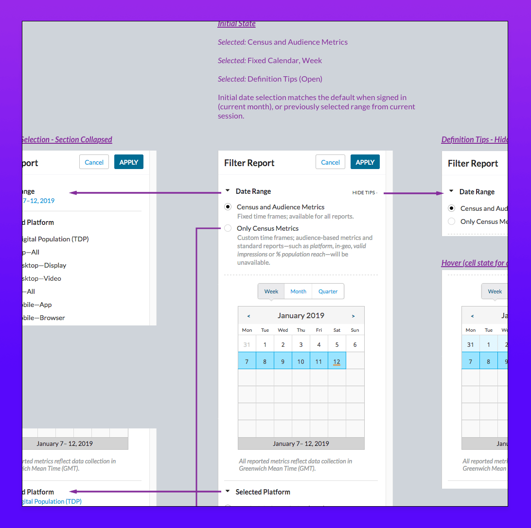 Flex Date example